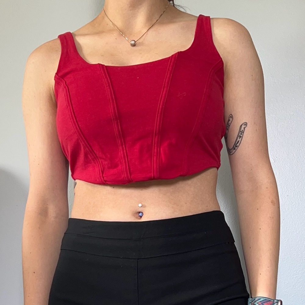 Women's Corset-Like Top
